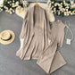 Women's Fashion Casual Knitted Three-piece Suit