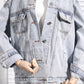New Korean style loose Hong Kong style denim jacket
