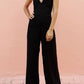Sleeveless Suspender High Waist Jumpsuit