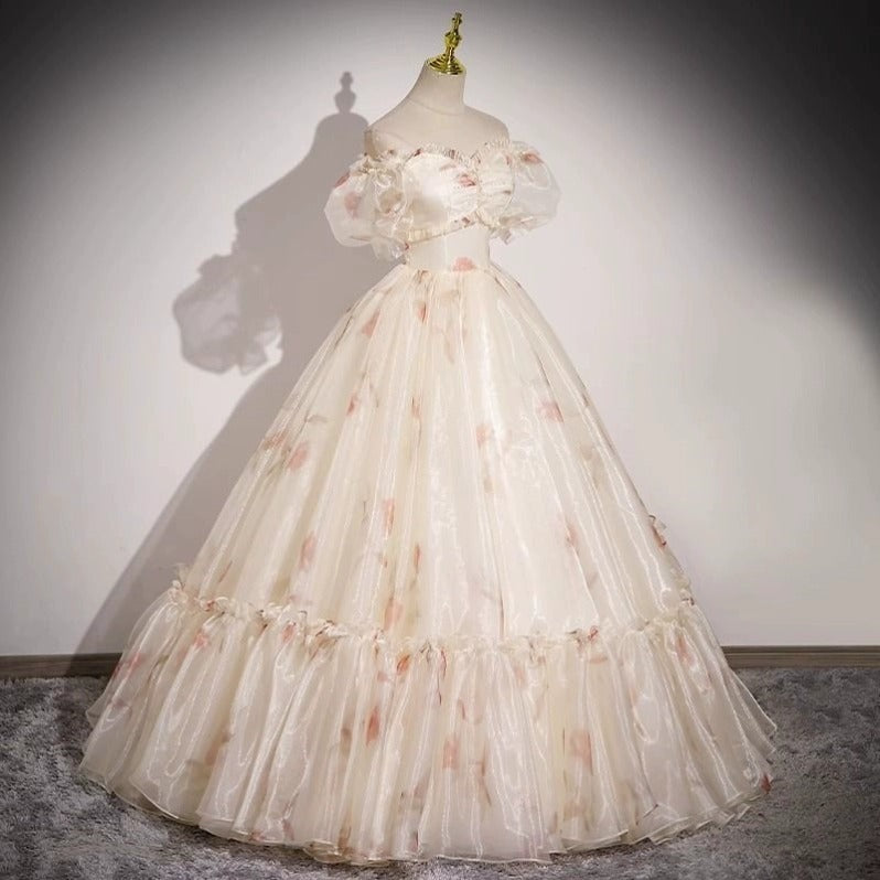 Robe de soirée élégante et douce pour femme Amoi