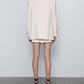 Drape commute one button blazer