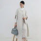 Solid Color Mid-length Woolen Vest