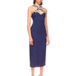 Nouvelle robe sexy sans manches à col en V et diamants