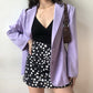 Purple business suit