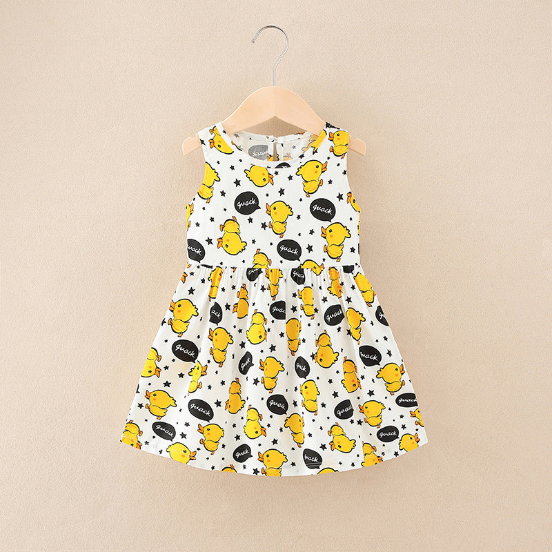 A-line Skirt Girls' Dress Medium And Small