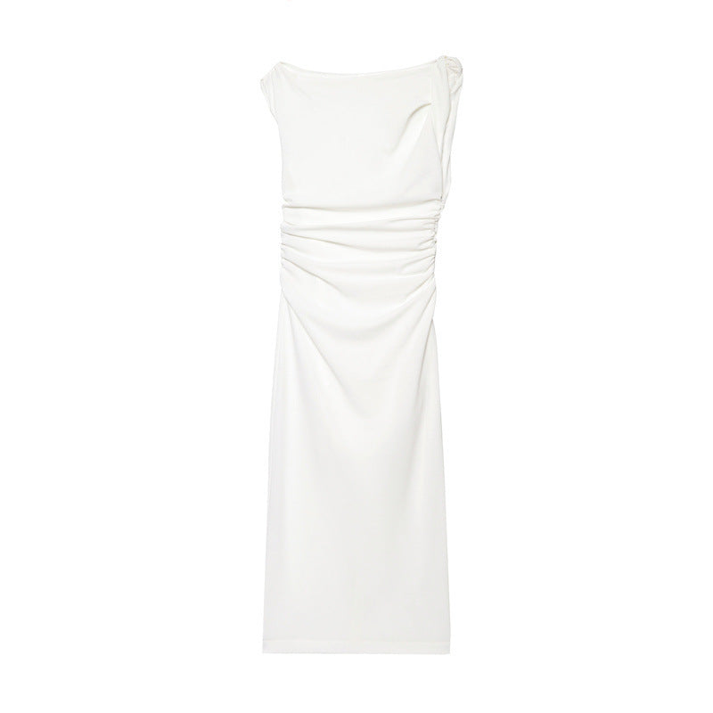 New Summer Asymmetric Sleeveless Dress