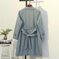 Manteau vieillissant surdimensionné