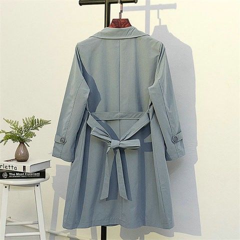 Manteau vieillissant surdimensionné