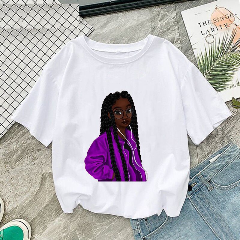 T-shirt slim blanc à manches courtes pour femme