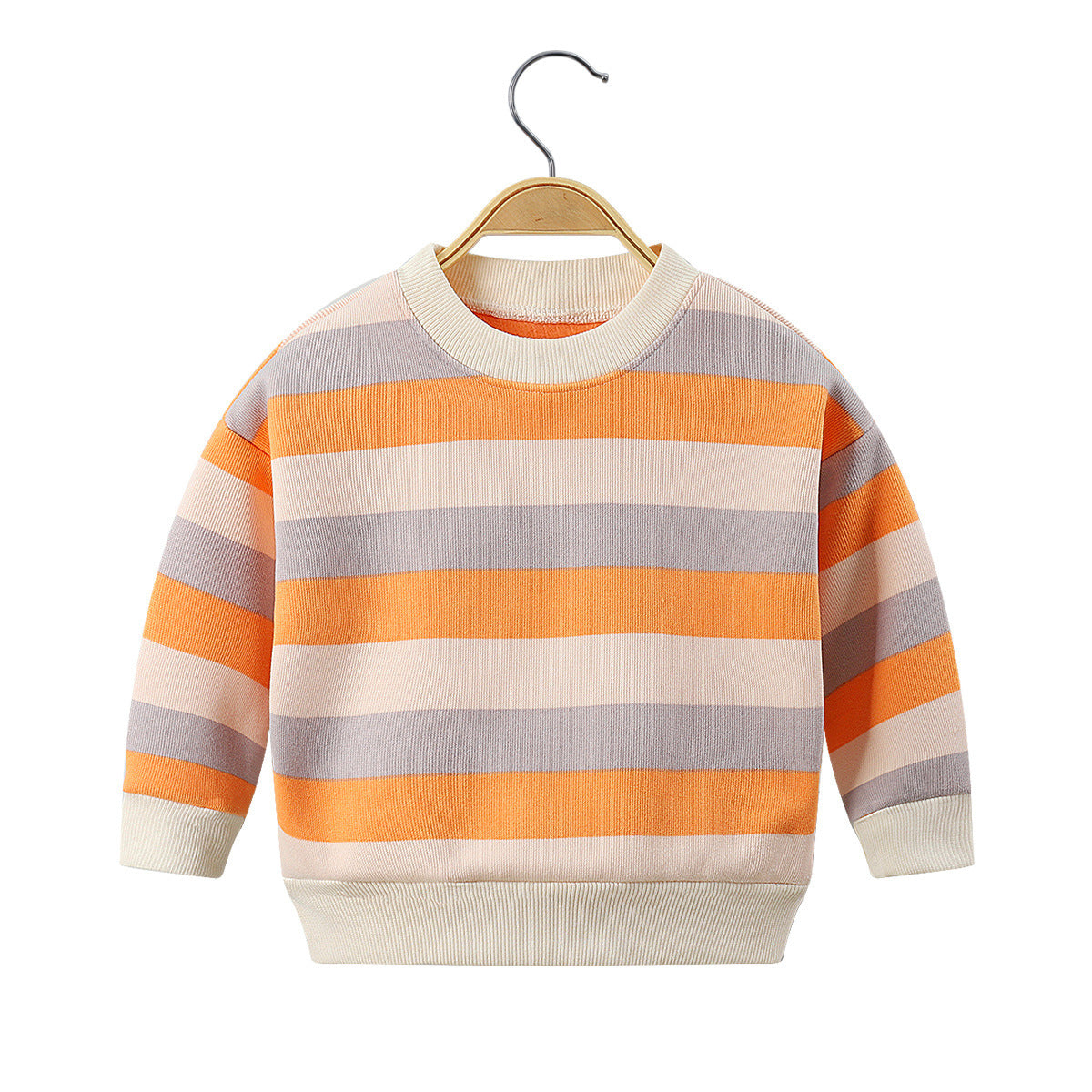 Winter long-sleeved pullover baby warm polar fleece top