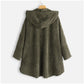 New Style Loose Plus Size Retro Corduroy Coat