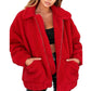 Manteau décontracté pour femme, automne-hiver, nouvelle collection Europe et États-Unis, manteau ample en laine et fourrure
