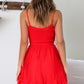 Sling dress with wooden ears