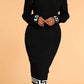 Fashion Casual Plain Stitching Printed One-shoulder Dress