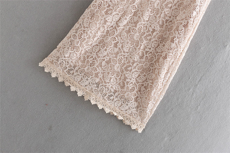 New Women's Layered Decorative Lace Dress