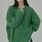 Loose And Lazy Style Soft Glutinous Sweater For Women