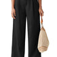 Loose Casual And Comfortable Pocket Straight-leg Pants