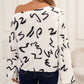 Off-shoulder Elegant Chiffon Shirt Women's Fashion