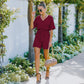 European And American Summer Women's Solid Color Jumpsuit