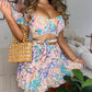 Robe à imprimé floral pour femme, nouvelle collection européenne et américaine Spot LZS1298