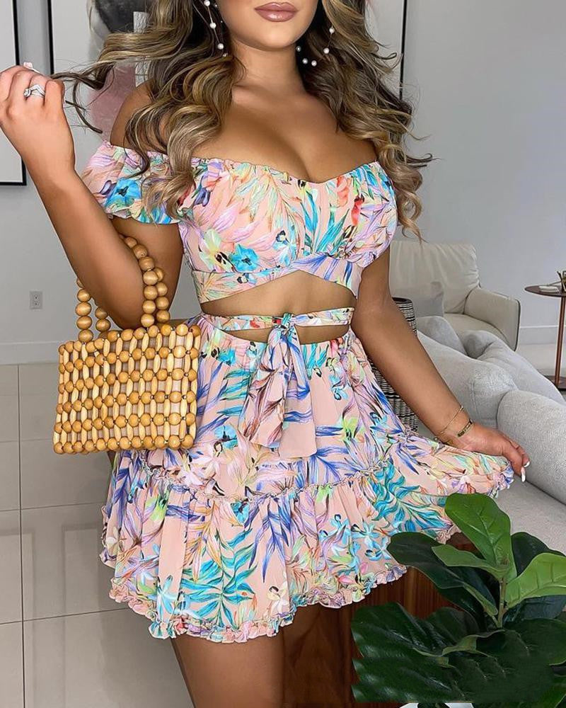Robe à imprimé floral pour femme, nouvelle collection européenne et américaine Spot LZS1298