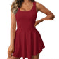 Women's One-piece Anti-exposure Fitness Pantskirt