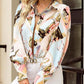 New Print Women's Fashion Button Shirt