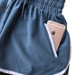 Short de sport taille haute pour femme