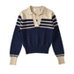 Pull en tricot à manches longues pour femme