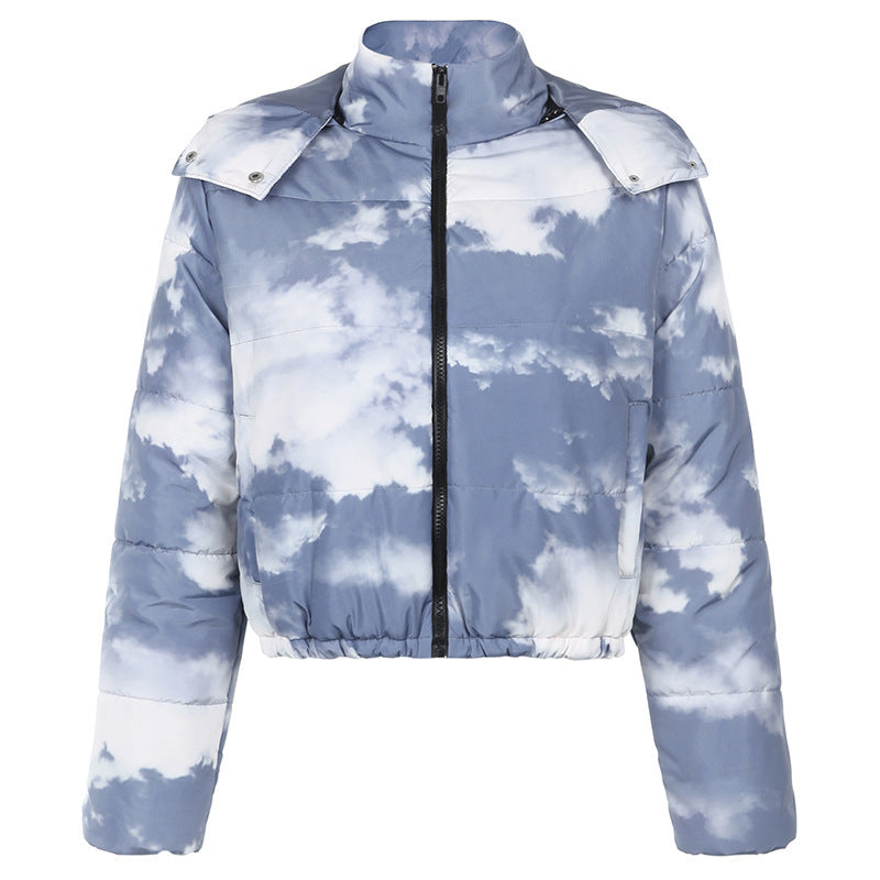 Tie-dye printed casual cotton clothing