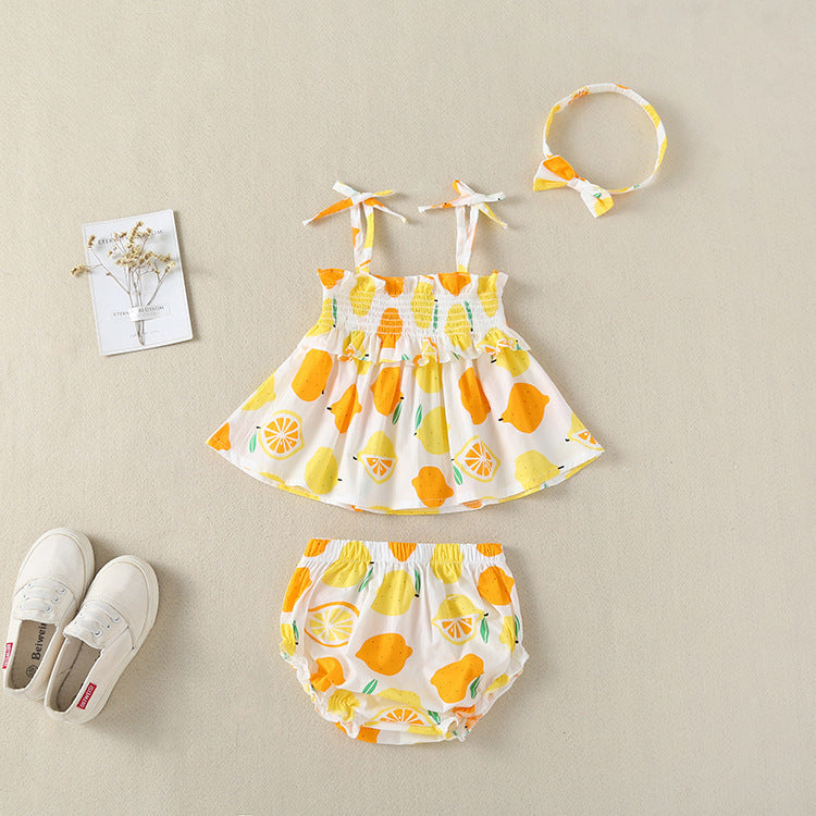 Robe à bretelles Lemon Girls