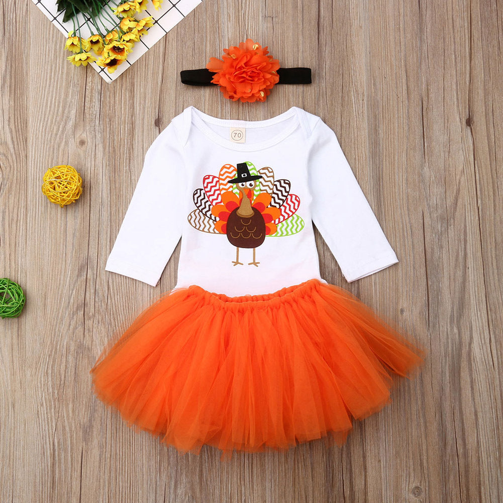 Hayi gauze pengpeng skirt