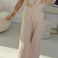 Sequined Top Wide Leg Pants Casual Suit Women