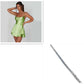 Suspender Skirt For Women Elegant Slim Strap Satin Backless Lace Up A-Line Short Dress Lady
