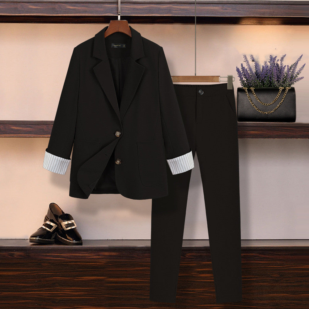 Oversized women's suit jacket