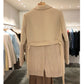 Manteau ample en tricot pour femme