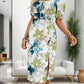 Women's Fashion Printed Short Sleeve Dress