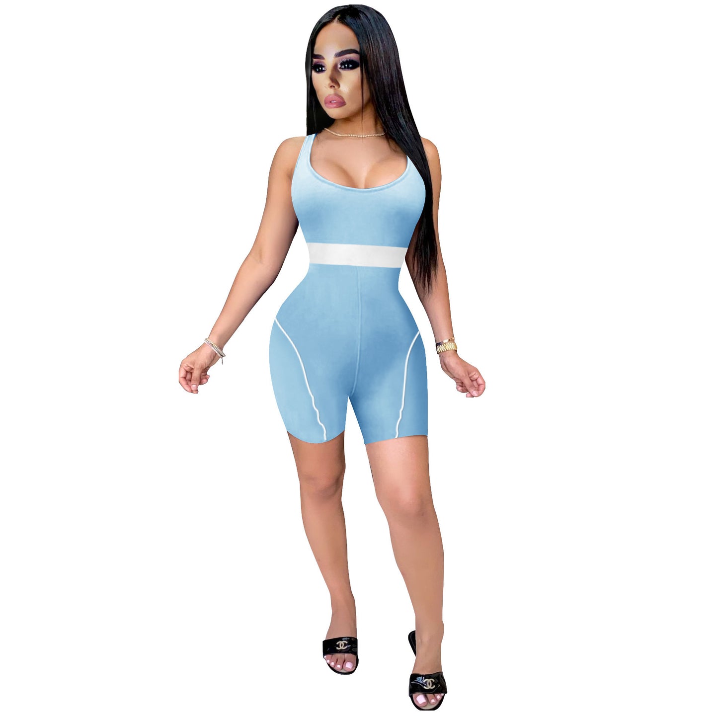 Women's Sports Sling Knit Jumpsuit