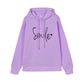 Women's Simple Round Neck Long Sleeve Printed Loose Sweatshirt