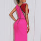 Women's Clothing Slim Fit Patchwork Casual Irregular Dress