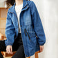 Veste en jean personnalisée à la mode pour femmes