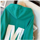 Loose And Slim Pullover Hooded Sweater For Women