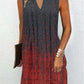 Women's Multi-color A- Line Sleeveless Dress