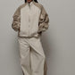 Drawstring Sports Jacket Trousers Suit Women