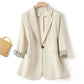 The New Summer Korean Style Slim Slimming One-button Suit Jacket