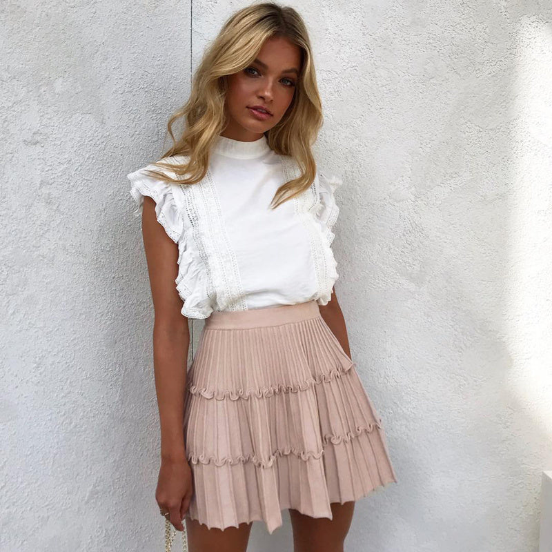 Jupe en tricot