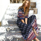 Women Beach Boho Maxi Dress