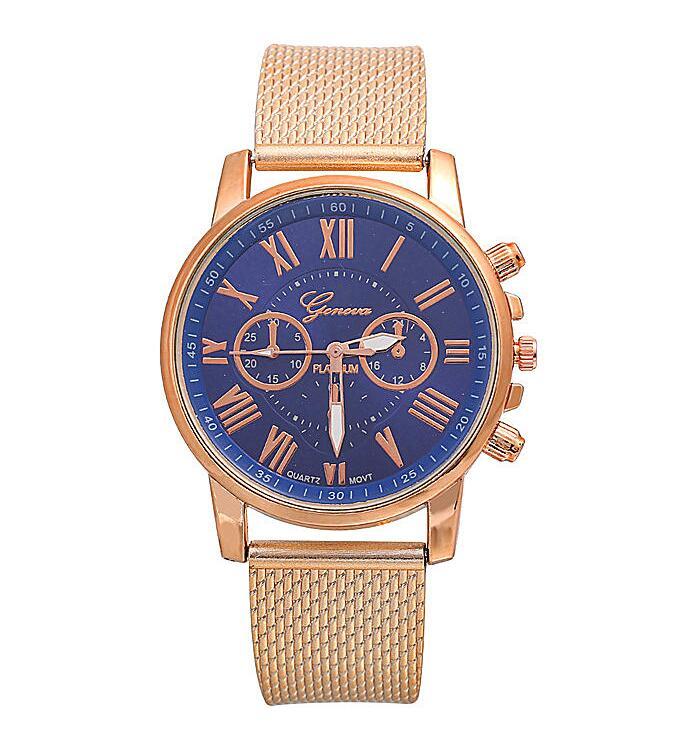 PVC multi-color face bracelet watch Roman digital face quartz watch WISH sale ladies Geneva watch