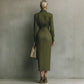 New Slim-fit Long-sleeved Dress For Women