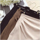 Pleated High Waist Look Taller Slimming Sheath Skirt